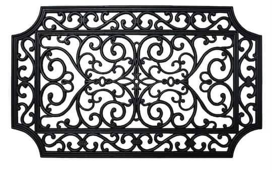 DII® French Quarter Rubber Doormat